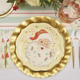 Vintage Santa Dinner Plate