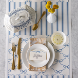 Heirloom Blue Bow Lattice Placemat