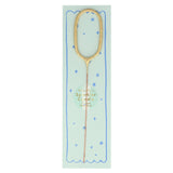 Gold Sparkler Number Candle