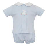 Bunny Blue Diaper Set