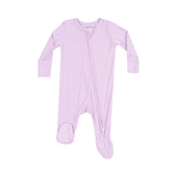 Solid Winsome Orchid 2 Way Zipper Footie