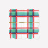 Plaid Lunch Napkins
