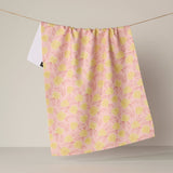 Lucky Bloom Tea Towel - Pink