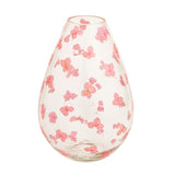 Pink Pressed Flower Vase