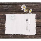 White Rope Placemat