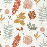 Falling Acorns Guest Napkin