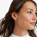Gold Butterfly Stud