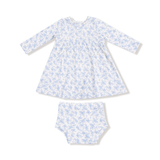 Romi Floral Simple Dress + Bloomer