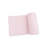 Solid Veiled Pink Swaddle Blanket