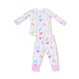 Balloon Animals Pink L/S Loungewear Set