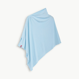 Blue Poncho Nursing Scarf