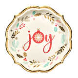 Vintage Santa Salad Plate