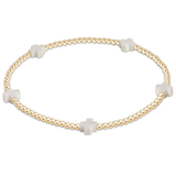 egirl Signature Cross Small 2mm Off-White