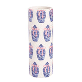 Jar Pattern Stem Vase
