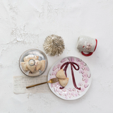 Pink Wreath Serving Platter