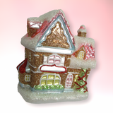 Candy Gingerbread House Ornament