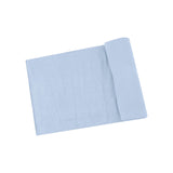 Solid Blue Fog Swaddle Blanket
