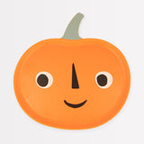 Reusable Jack O' Lantern Plate