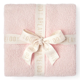 CozyChic Cotton Seashell Texture Stroller Blanket Pink