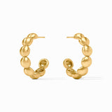 Gold Solara Nova Hoop Medium