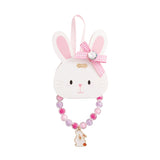 Purple Easter Charm Bracelet