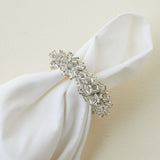 Beaded Wreath-Silver Napkin Ring