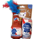 Cats Blue Ribbon