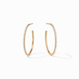 Cubic Zirconia Windsor Hoop Medium