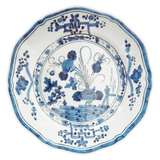 White & Blue Vida Faenza 11" Dinner Plate