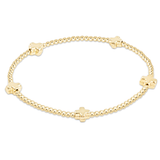 egirl Signature Cross Small 2mm Gold