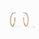 Cubic Zirconia Windsor Hoop Small