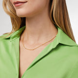 Cubic Zirconia Celeste Delicate Station Necklace