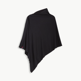 Black Poncho Nursing Scarf