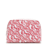 Luxe Gloss Wash Bag Large All Hearts Red