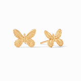 Gold Butterfly Stud