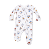 Cowdogs 2 Way Zipper Footie