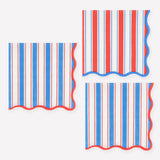 Nautical Striped Small Napkins