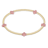 egirl Signature Cross Small 2mm Pink