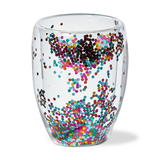Confetti Double Wall Stemless Wine Multi