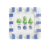 Topiary Slump Glass Plate