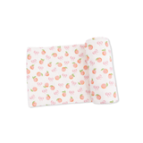 Little Peaches Swaddle Blanket
