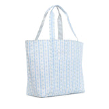 Jumbo Tote XL Tote Pimlico Ribbon Floral Blue