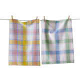 Sorbet Check Dishtowel S/2