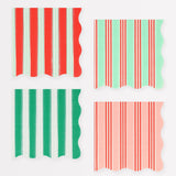 Festive Stripe Small Napkins