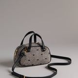 Vallerie Tweed Mini Top Handle Bag