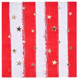 Patriotic Confetti Cocktail Napkin