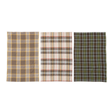 Multi Color Plaid Tea Towels