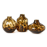 Tortoise Print Vases