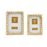 Gold Wave Photo Frame