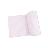 Basics Multi Stripe Pink Swaddle Blanket